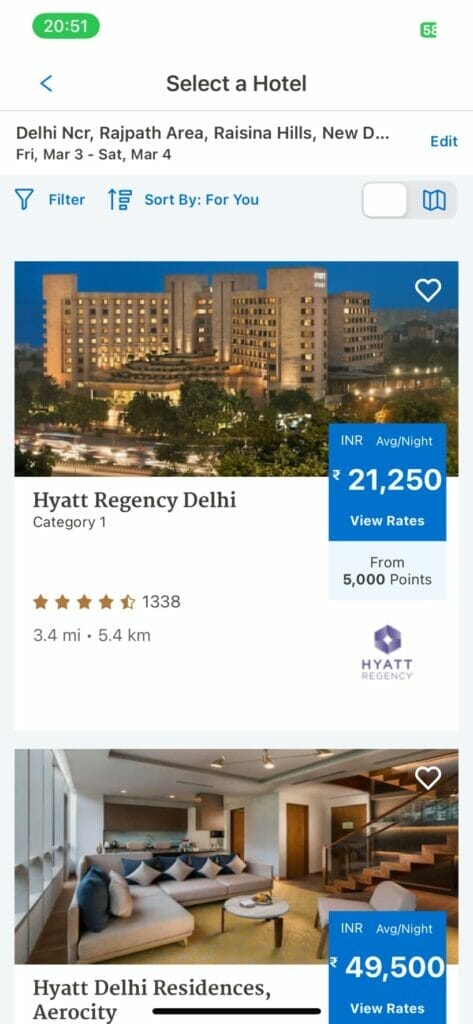 How to Find Hyatt Hotel Category Search