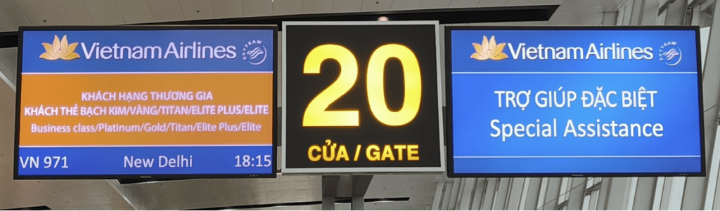 Vietnam Airlines Boarding Gate