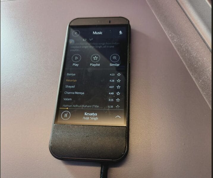 Singapore Airlines A350 Seat Remote